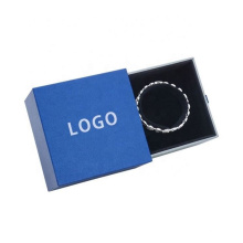 Luxury Fancy Custom Elegant Jewelry Packaging earring Box Blue matchbox style drawer box